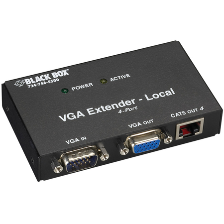 BLACK BOX Vga Transmitter(4 Port) AC555A-4-R2